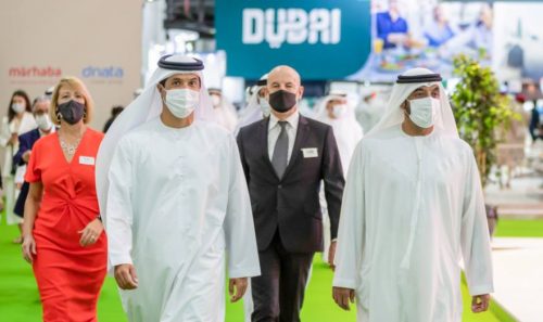 HH Sheikh Ahmed bin Saeed Opens Arabian Travel Market 2021-TRAVELINDEX HH Sheikh Ahmed bin Saeed Opens Arabian Travel Market 2021
