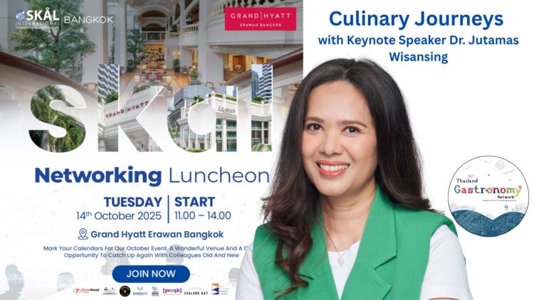 Dr. Jan Headlines SKÅL Bangkok October Lunch - TRAVELINDEX